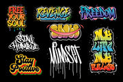 I will do a graffiti art logo for your brand, business, or company